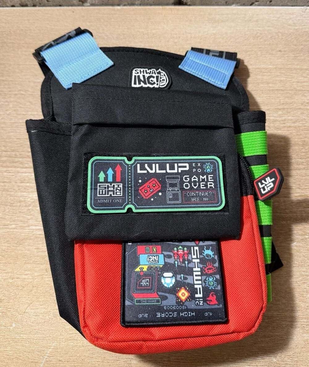 Shwa Inc! Lvlup Expo Gaming Tactical Sling Bag